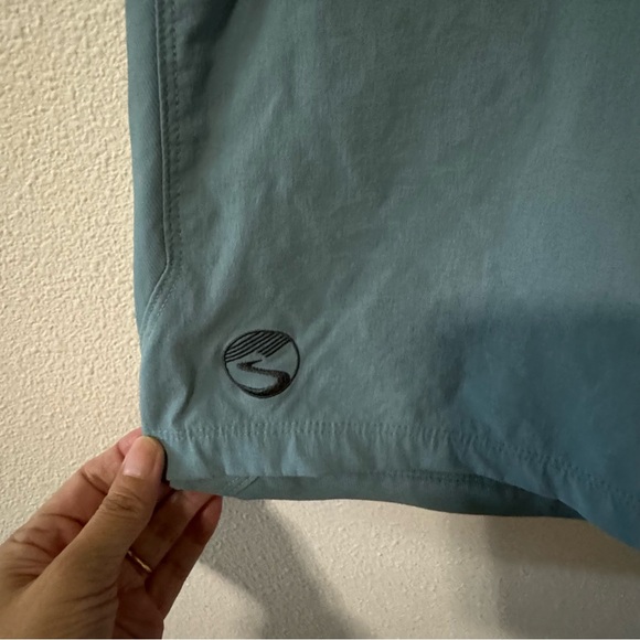 Showers Pass Cross Country Short Smoke Blue Velcro Waist Cycling Biker-12 - Picture 5 of 8